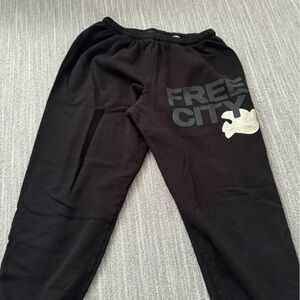 Free City Sweatpants, Size Large, Black
